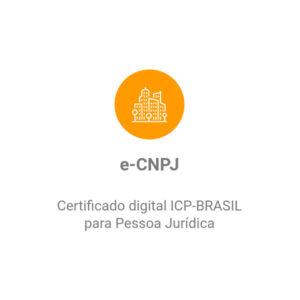 Emissão online do Certificado Digital eCNPJ através do eCPF A3